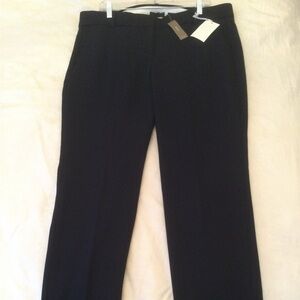 NWT J.Crew navy Cameron full length pant in four season stretch blend. Size 16.